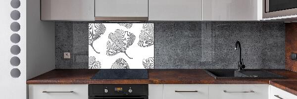 Panel de pared de cocina Gingko