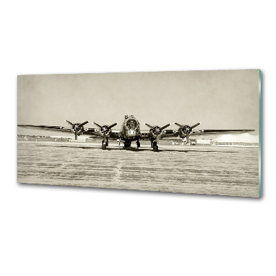 Panel de pared de cocina Viejo bombardero