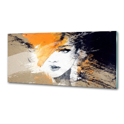 Panel para cocina Retrato de una mujer