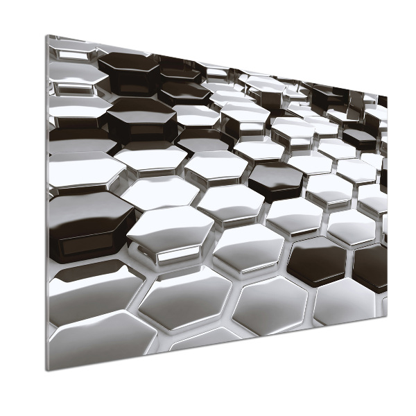 Panel do kuchni Abstrakcja 3D