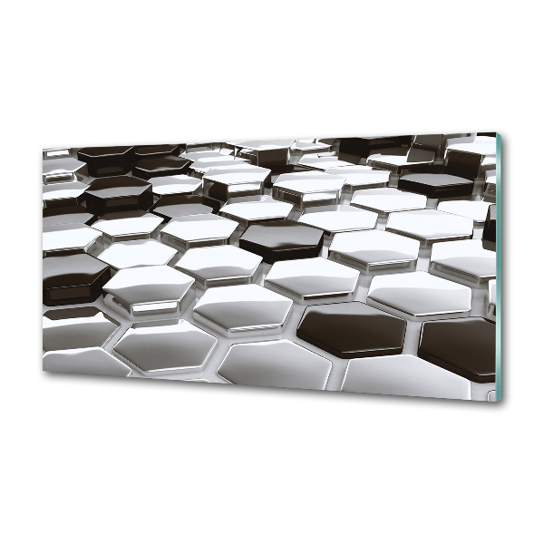 Panel de pared de cocina Abstracción 3D