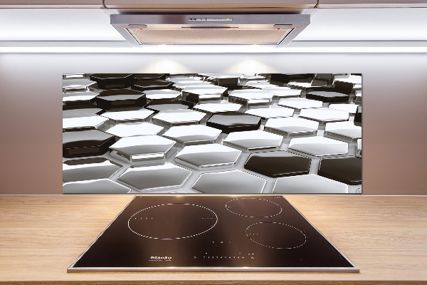 Panel de pared de cocina Abstracción 3D