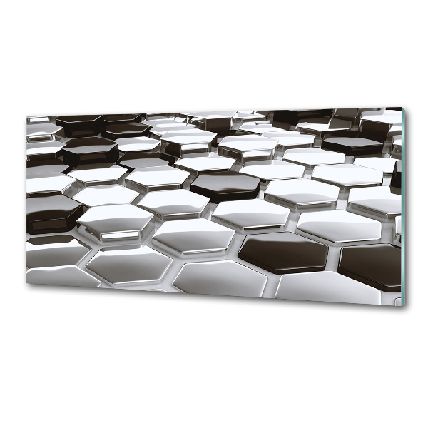 Panel de pared de cocina Abstracción 3D