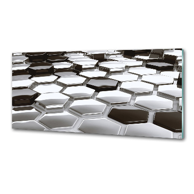 Panel de pared de cocina Abstracción 3D