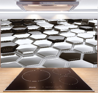 Panel de pared de cocina Abstracción 3D