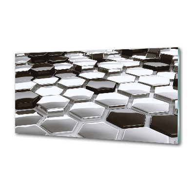 Panel de pared de cocina Abstracción 3D