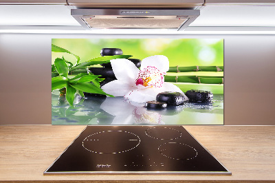 Salpicadero para cocina Orquídea