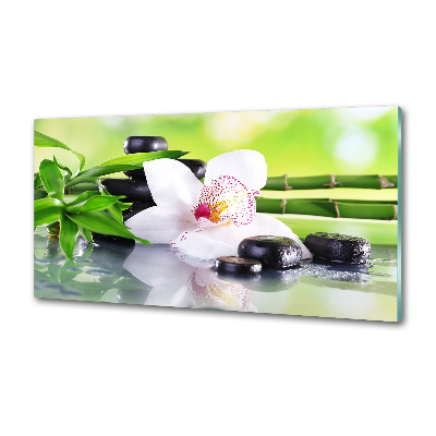 Panel między meble w kuchni Orchidea