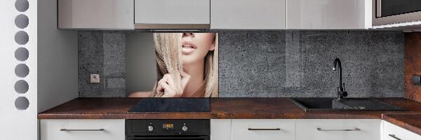 Salpicadero para cocina Hermosa rubia