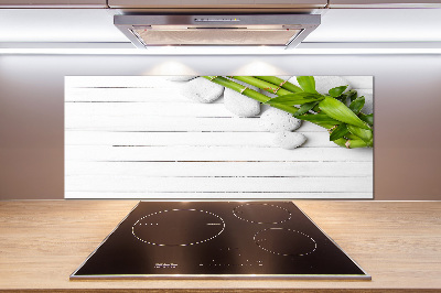 Panel de pared de cocina Bambú