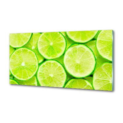 Panel szklany do kuchni Limonki