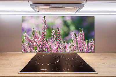 Salpicadero de cocina flores de brezo