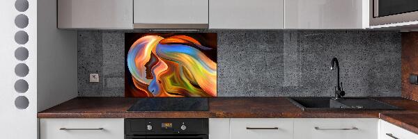 Salpicadero para cocina Abstracción