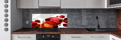 Panel antisalpicaduras Abstracción circular