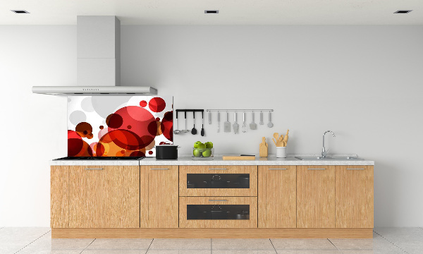 Panel antisalpicaduras Abstracción circular