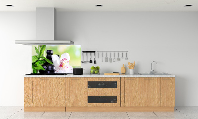 Panel de pared de cocina Orquídea
