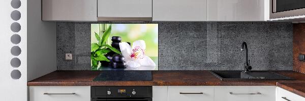 Panel de pared de cocina Orquídea