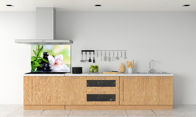 Panel de pared de cocina Orquídea