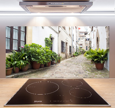 Panel para cocina Una calle con encanto