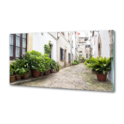 Panel para cocina Una calle con encanto
