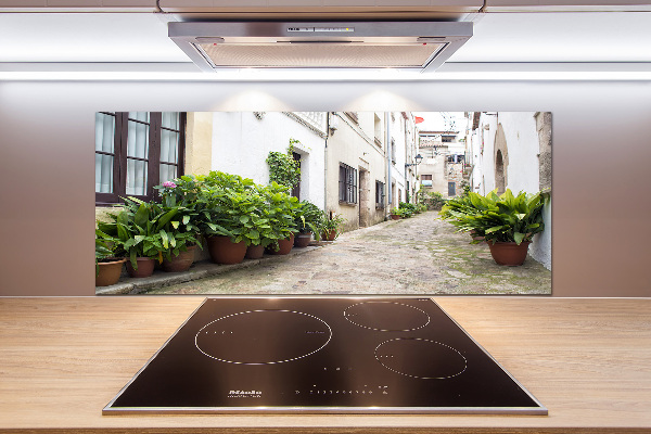 Panel para cocina Una calle con encanto