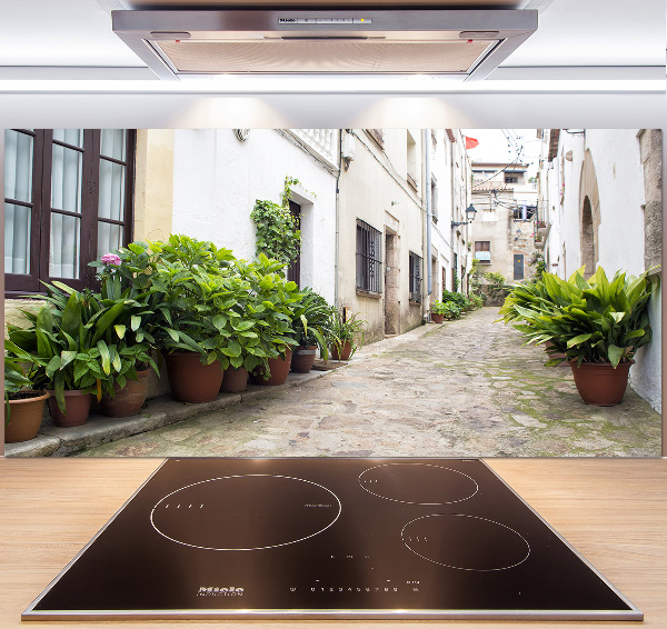 Panel para cocina Una calle con encanto