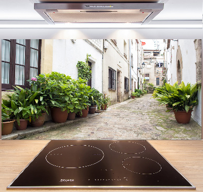 Panel para cocina Una calle con encanto