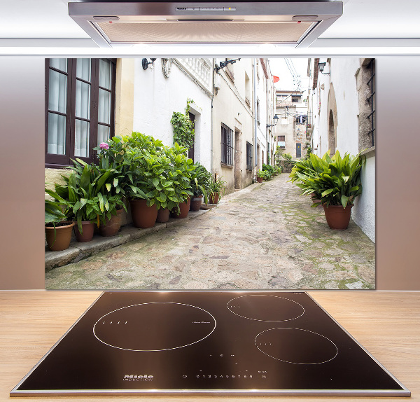Panel para cocina Una calle con encanto