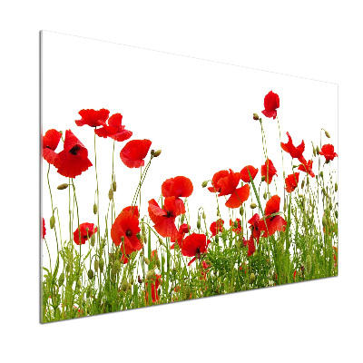 Salpicadero de cocina Amapolas