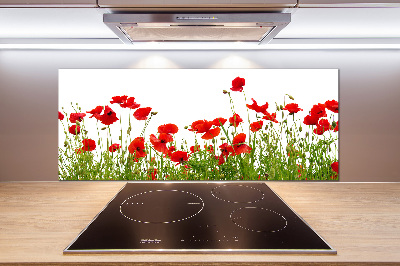 Salpicadero de cocina Amapolas