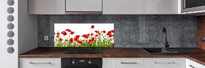 Salpicadero de cocina Amapolas