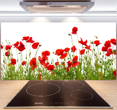 Salpicadero de cocina Amapolas