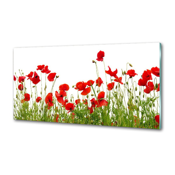 Salpicadero de cocina Amapolas