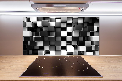 Panel para cocina Abstracción cúbica