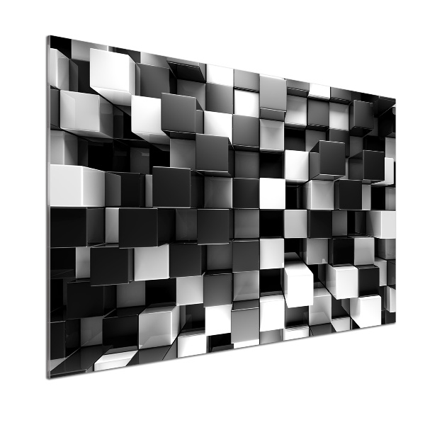 Panel para cocina Abstracción cúbica