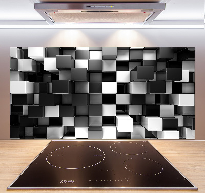 Panel para cocina Abstracción cúbica