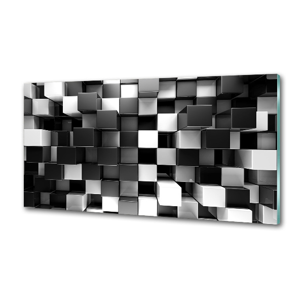 Panel para cocina Abstracción cúbica