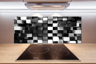 Panel para cocina Abstracción cúbica