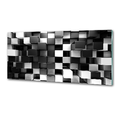 Panel para cocina Abstracción cúbica