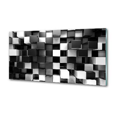 Panel para cocina Abstracción cúbica