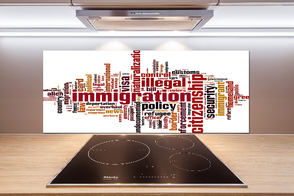 Panel para cocina Inmigración