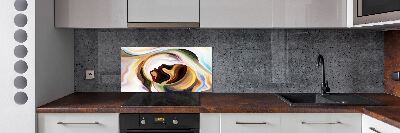 Salpicadero para cocina Abstracción