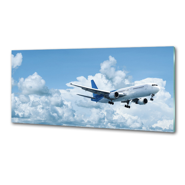 Panel para cocina Un avión en el cielo