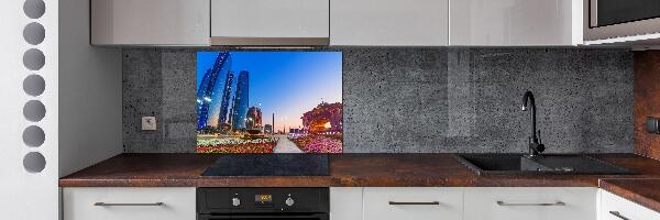 Salpicadero para cocina Calles de Abu Dabi