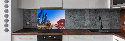 Panel do kuchni Ulice Abu Zabi