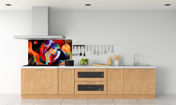 Panel antisalpicaduras Abstracción