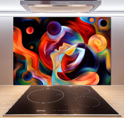 Panel antisalpicaduras Abstracción