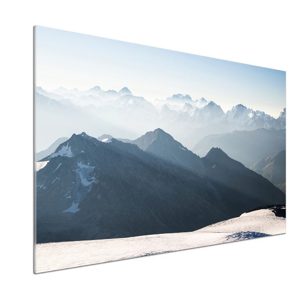 Panel do kuchni Górskie szczyty