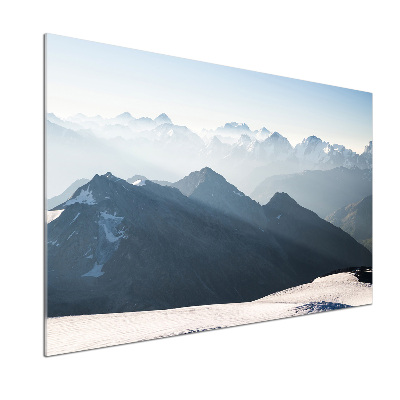 Salpicadero de cocina picos de montaña