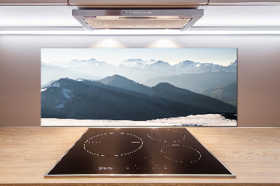 Salpicadero de cocina picos de montaña